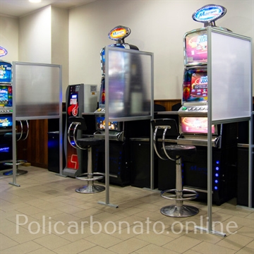 Barriere parafiato da terra bar slot tabaccheria
