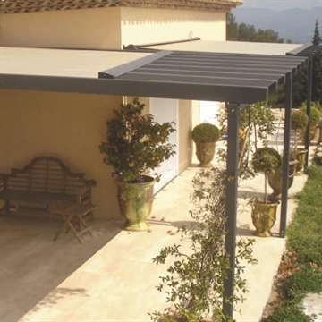 Pergola Solarium policarbonato compatto